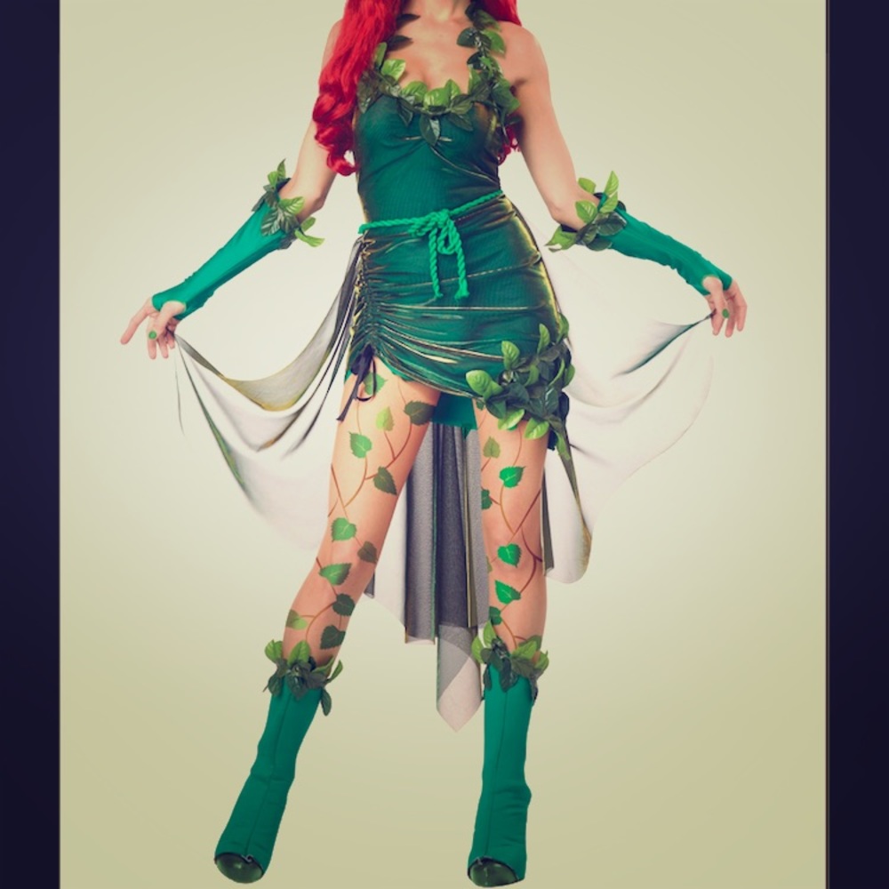 Poison ivy Halloween costume